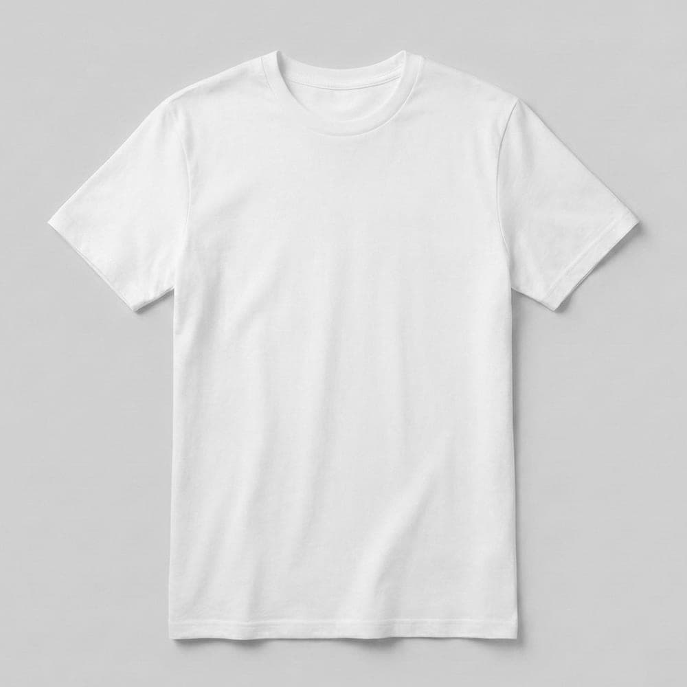 Essential T-shirt White, front view